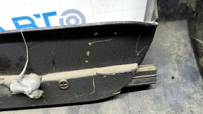 Right side sill for Ford Escape MK3 2017-2019, rest structure, scratches, broken fasteners, broken fasteners, pinched, crack in fastener, non-factory hole