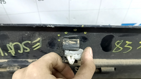 Right side sill for Ford Escape MK3 2017-2019, rest structure, scratches, broken fasteners, broken fasteners, pinched, crack in fastener, non-factory hole