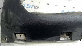 Right side sill for Ford Escape MK3 2017-2019, rest structure, scratches, broken fasteners, broken fasteners, pinched, crack in fastener, non-factory hole