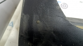 Right side sill for Ford Escape MK3 2017-2019, rest structure, scratches, broken fasteners, broken fasteners, pinched, crack in fastener, non-factory hole