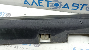 Right side sill for Ford Escape MK3 2017-2019, rest structure, scratches, broken fasteners, broken fasteners, pinched, crack in fastener, non-factory hole