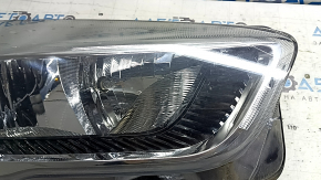 Ford Escape MK3 17-19 right front headlight, halogen, light, scratches, polishable, sand