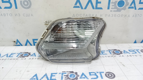 Right turn signal for Ford Escape MK3 2017-2019, white with fog lights, sand, broken mount