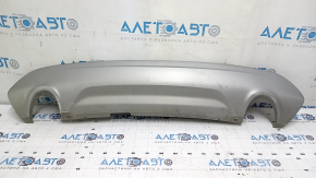 Lower rear bumper trim for Ford Escape MK3 2017-2019, 2-pipe, scratches