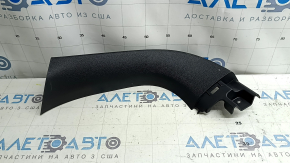 Right tailgate trim for Hyundai Tucson 16-21, black, broken fastener, worn
