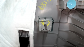 Right rear pillar trim for Hyundai Tucson 16-21, gray, scratches, broken mount