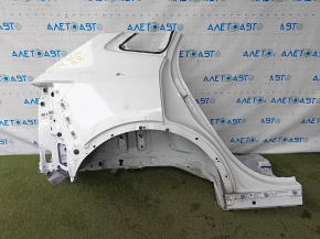 Quarter wing rear right Ford Escape MK4 20-24 on the body, white, bumpers