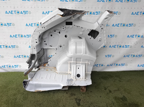 Quarter wing, rear left, Ford Edge 19-24, sawed off, white, non-standard