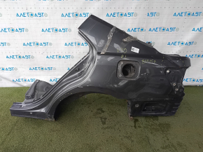 Quarter wing rear left Toyota Camry v40 graphite, on the body, dented, bumps, rusty
