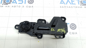 Volvo XC90 16-25 driver's seat control, glossy black, broken button mount