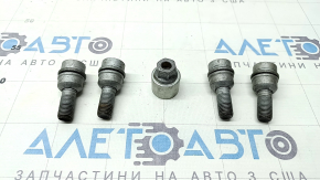 Wheel bolt set, secret, d17 M14x1.5, Audi Q8 19-25