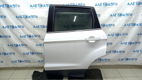 Rear left door assembly for Ford Escape MK3 13-19 white YZ, bumps, dented