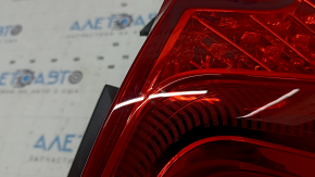 Volvo XC90 16-23 LED left outer fender light, crack in glass