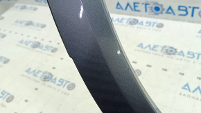 Rear left fender arch trim Volvo XC90 16-23 graphite, scratches, broken fasteners, crack in fastener