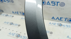 Rear left fender arch trim Volvo XC90 16-23 graphite, scratches, broken fasteners, crack in fastener