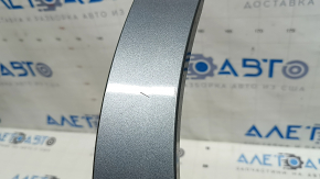 Rear left fender arch trim Volvo XC90 16-23 graphite, scratches, broken fasteners, crack in fastener