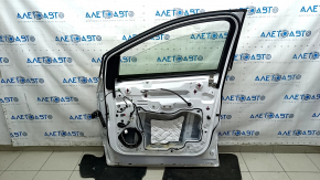 Front right door assembly for Ford Escape MK3 13-19 white YZ, laminated glass, bumps, dent