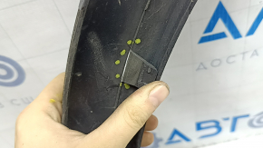 Front right fender arch trim Volvo XC90 16-23 graphite, scratches, broken fasteners, broken guide