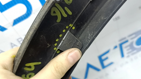 Front right fender arch trim Volvo XC90 16-23 graphite, scratches, broken fasteners, broken guide