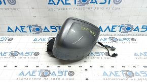 Left side mirror assembly for Volvo XC90 16-23, 14+4 pins, turn signal, heated, auto-dimming, BSM, camera, graphite