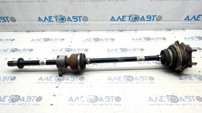 Kia EV6 22-24 rear left drive axle shaft complete with hub, intermediate shaft and bracket