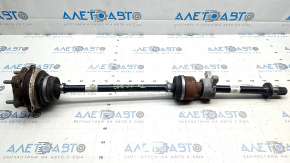 Kia EV6 22-24 rear left drive axle shaft complete with hub, intermediate shaft and bracket