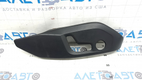 Volvo XC90 16-25 passenger seat control trim, black, scratches