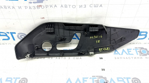 Volvo XC90 16-25 passenger seat control trim, black, scratches