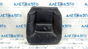 Volvo XC90 16-25 driver's seat upholstery, black leather, heated, dry cleanable, scratches, dented