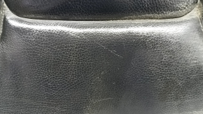 Volvo XC90 16-25 driver's seat upholstery, black leather, heated, dry cleanable, scratches, dented
