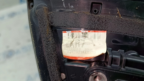 Right side mirror assembly for Hyundai Tucson 19-21, heated, BSM, blue R2U, 7 pins, clear coated