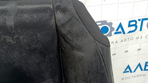 Volvo XC90 16-25 passenger seat cushion upholstery, black leather, heated, scratches, dry cleanable