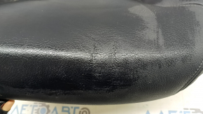 Volvo XC90 16-25 passenger seat cushion upholstery, black leather, heated, scratches, dry cleanable