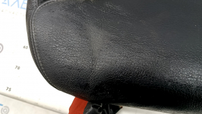Volvo XC90 16-25 passenger seat cushion upholstery, black leather, heated, scratches, dry cleanable