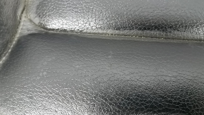 Volvo XC90 16-25 passenger seat cushion upholstery, black leather, heated, scratches, dry cleanable