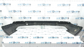 Bare rear bumper, lower part, Volvo XC90 16-23, for parking sensors, graphite 714, scratches, dents
