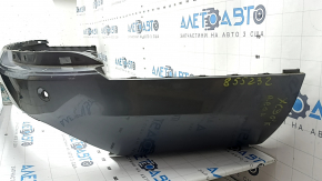 Bare rear bumper, lower part, Volvo XC90 16-23, for parking sensors, graphite 714, scratches, dents
