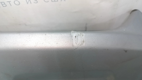 Ford Escape MK3 17-19 front bumper lip trim, silver, scratches, sand, scuffs