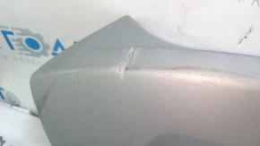 Ford Escape MK3 17-19 front bumper lip trim, silver, scratches, sand, scuffs