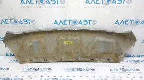 Ford Escape MK3 17-19 front bumper lip trim, silver, scratches, sand, scuffs