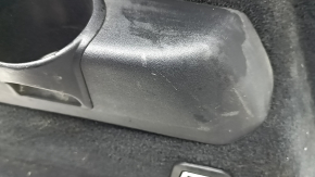 Left arch trim for Volvo XC90 16-25 for 3rd row, with cup holder, black, with hook, scratches