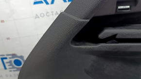 Left arch trim for Volvo XC90 16-25 for 3rd row, with cup holder, black, with hook, scratches