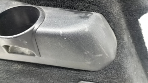 Left arch trim for Volvo XC90 16-25 for 3rd row, with cup holder, black, with hook, scratches