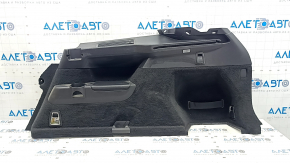 Right arch trim for Volvo XC90 16-25 for 3rd row, with cup holder, black, with hook, scratches