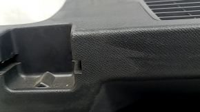 Right arch trim for Volvo XC90 16-25 for 3rd row, with cup holder, black, with hook, scratches