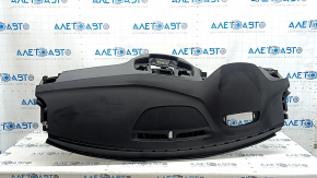 Volvo XC90 16-23 black dashboard with AIRBAG, simple projection, scratches