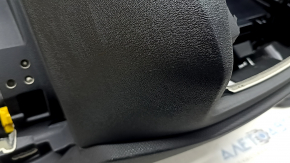 Volvo XC90 16-23 black dashboard with AIRBAG, simple projection, scratches