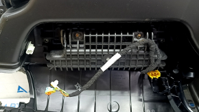 Volvo XC90 16-23 black dashboard with AIRBAG, simple projection, scratches