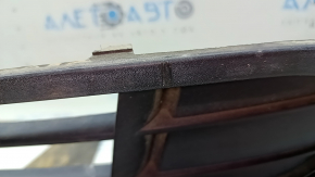Ford Escape MK3 2017-2019 front bumper lip, texture, scratches, sand, cracks in the fasteners