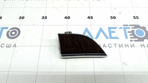 Volvo XC90 16-23 center dashboard trim, wood grain, glossy, chrome, scratches